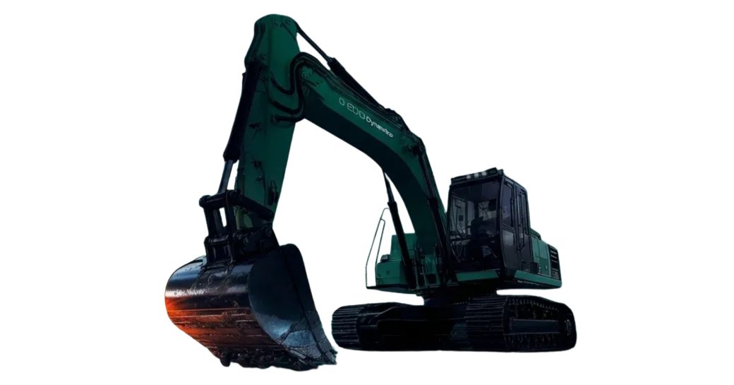 OEDO Dynamicsの製品を取り付けた建設機械