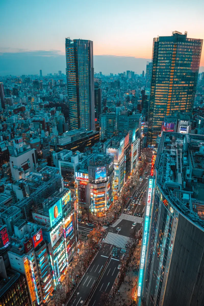 東京の街並み